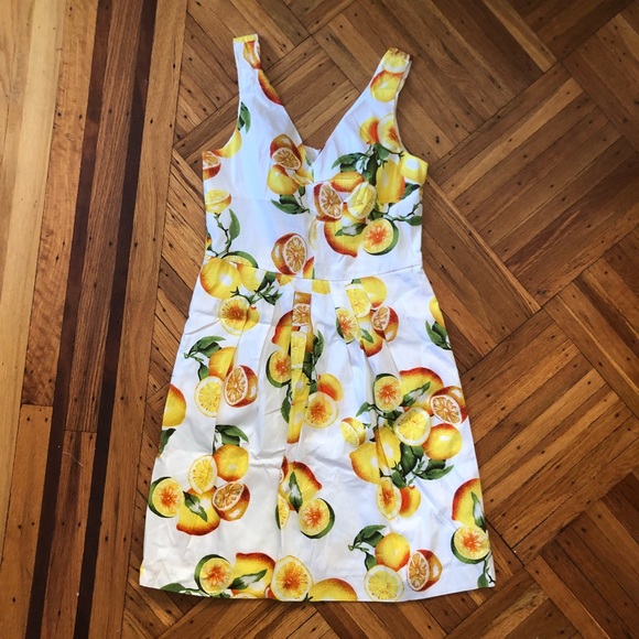 Banana Republic | Lemon print dress - Picture 4 of 7